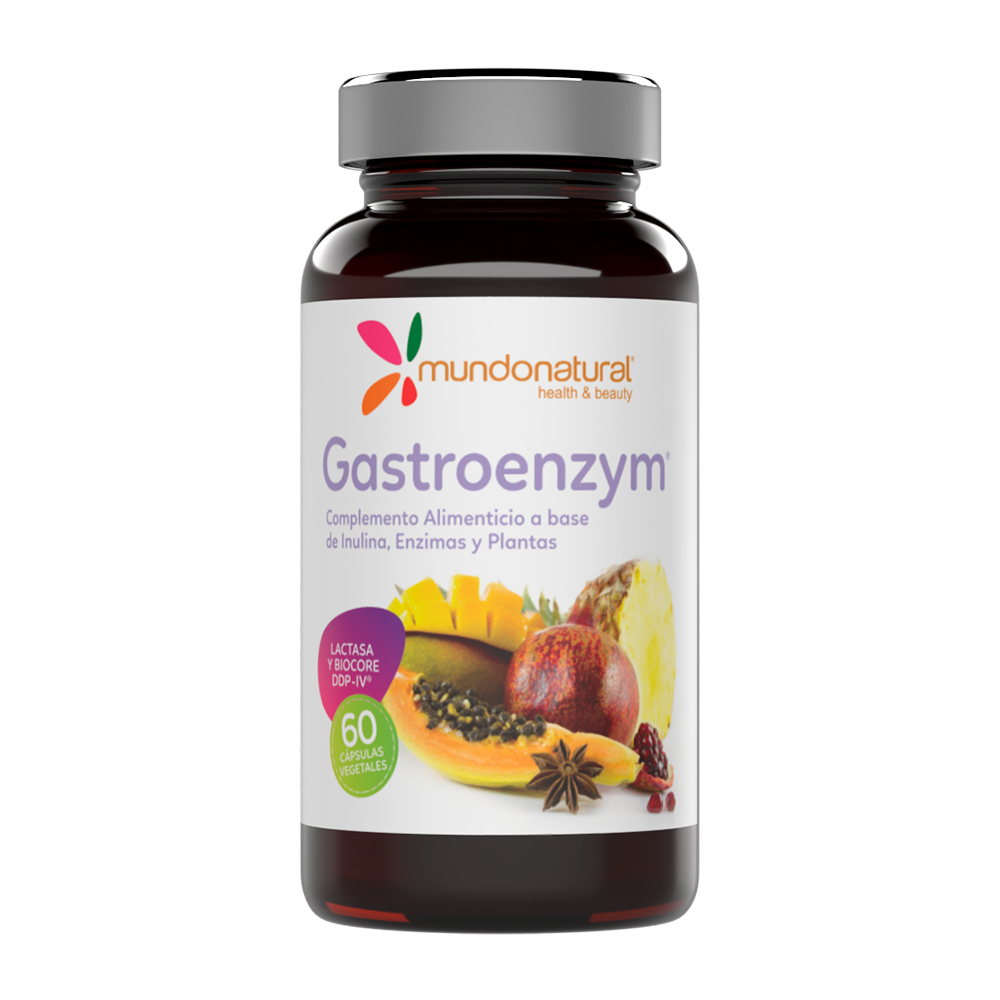 Gastroenzym 60 cápsulas. mundonatural