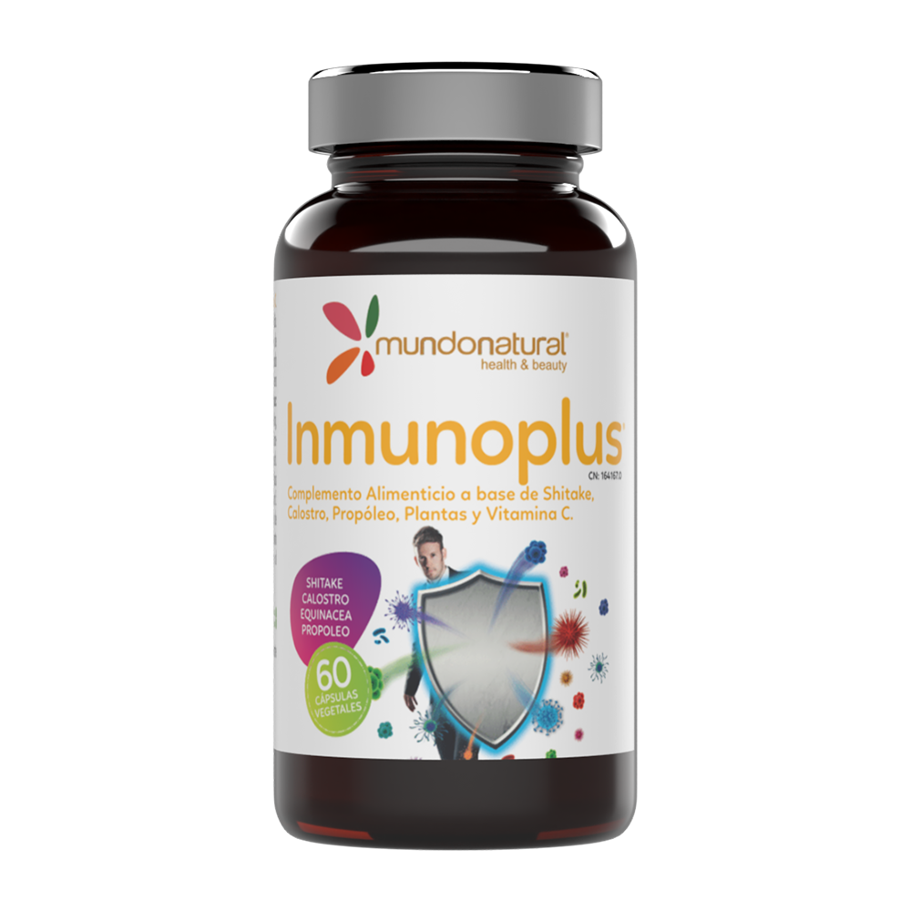 Inmunoplus 60 cápsulas. mundonatural - mundonatural Laboratorio. Sitio OFICIAL