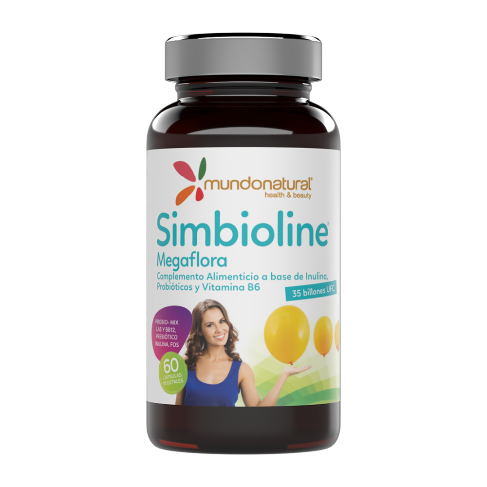 Complemento alimenticio a base de Inulina, probióticos y vitamina B6. La vitamina B6 contribuye al funcionamiento normal del Sistema inmunitario, ayuda a disminuir el cansancio y la fatiga y contribuye al metabolismo energético normal. Recomendado para el cuidado y el equilibrio de la flora intestinal y disminuir los síntomas asociados.