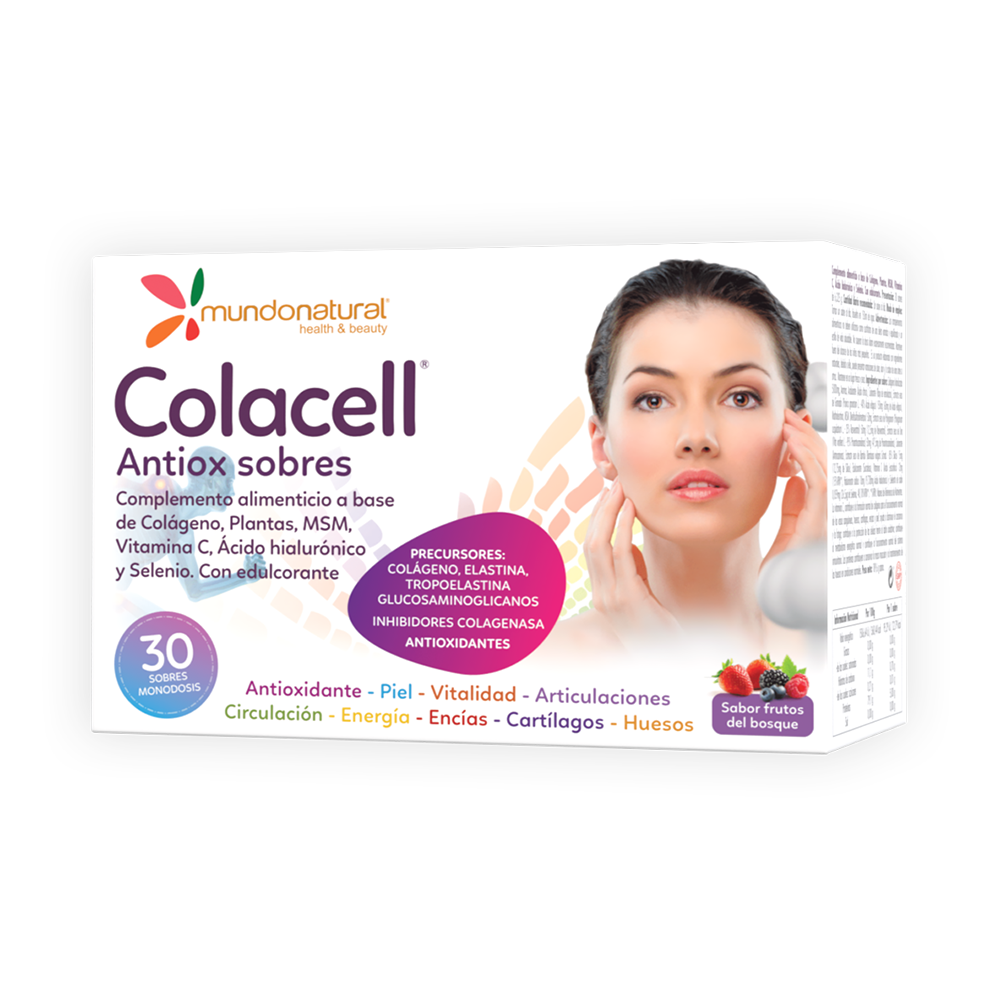 Colacell antiox 30 sobres. mundonatural - mundonatural Laboratorio. Sitio OFICIAL