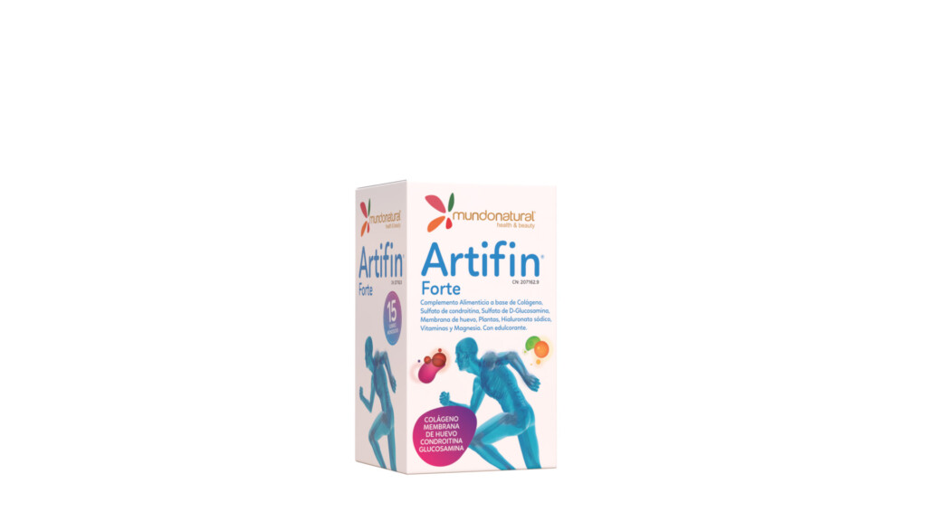 Refuerzo a base de Colágeno hidrolizado, Sulfato de condroitina, Sulfato de D-Glucosamina, Membrana de huevo, Plantas, y ácido hialurónico. (Hialuronato sódico), vitamina D, magnesio.